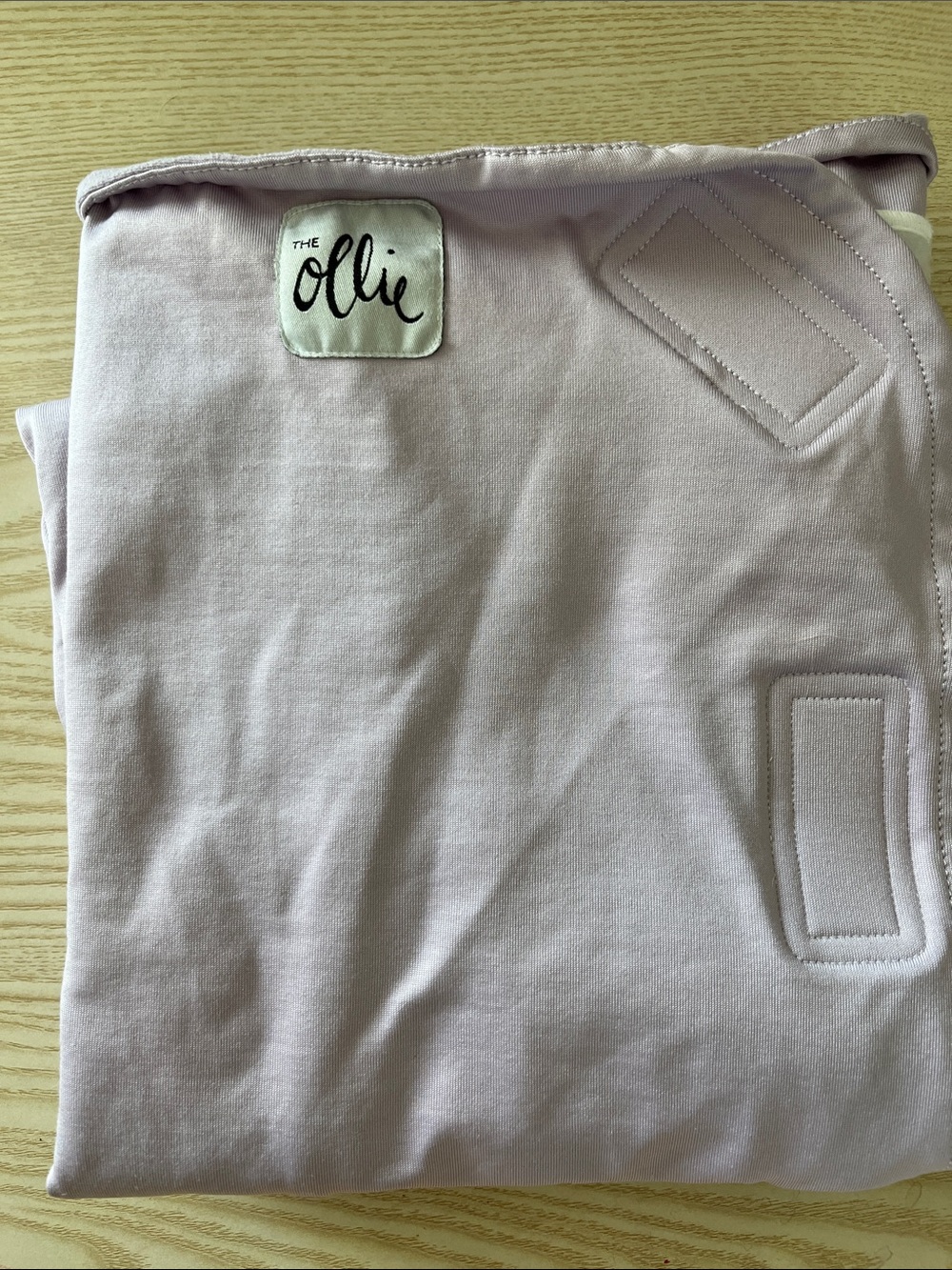 The Ollie Baby Bag in Purple Like New
